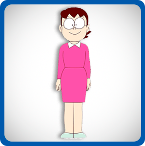 Mãe de Nobita, personagem de Doraemon.