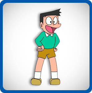 Suneo, personagem de Doraemon.